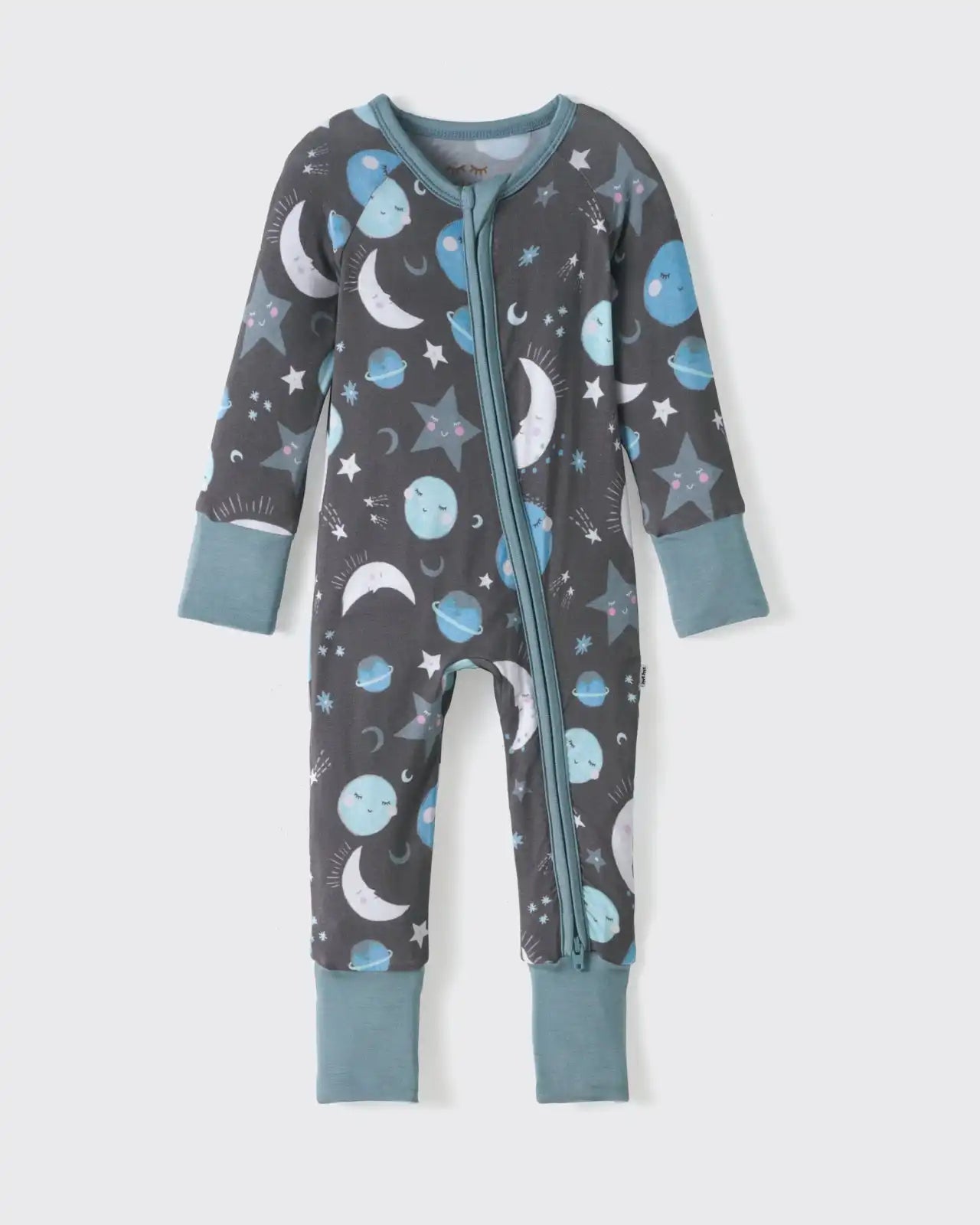 Blue To the Moon & Back Zippy
