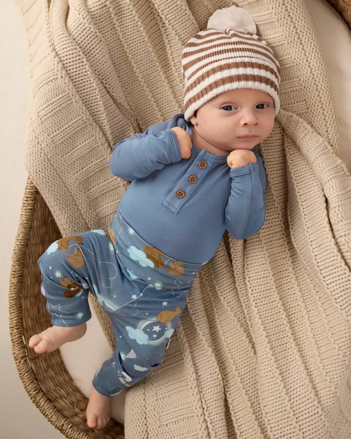 Constellation Cubs Fold Over Legging