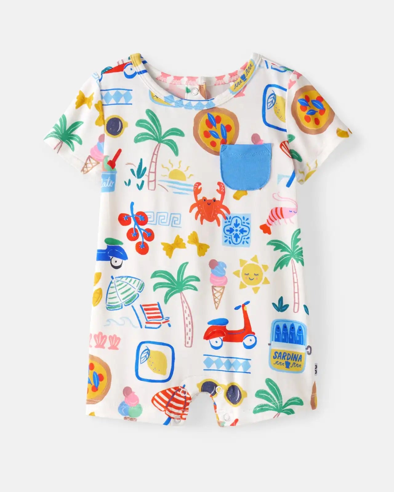 Ciao Bella Pocket Shorty Romper