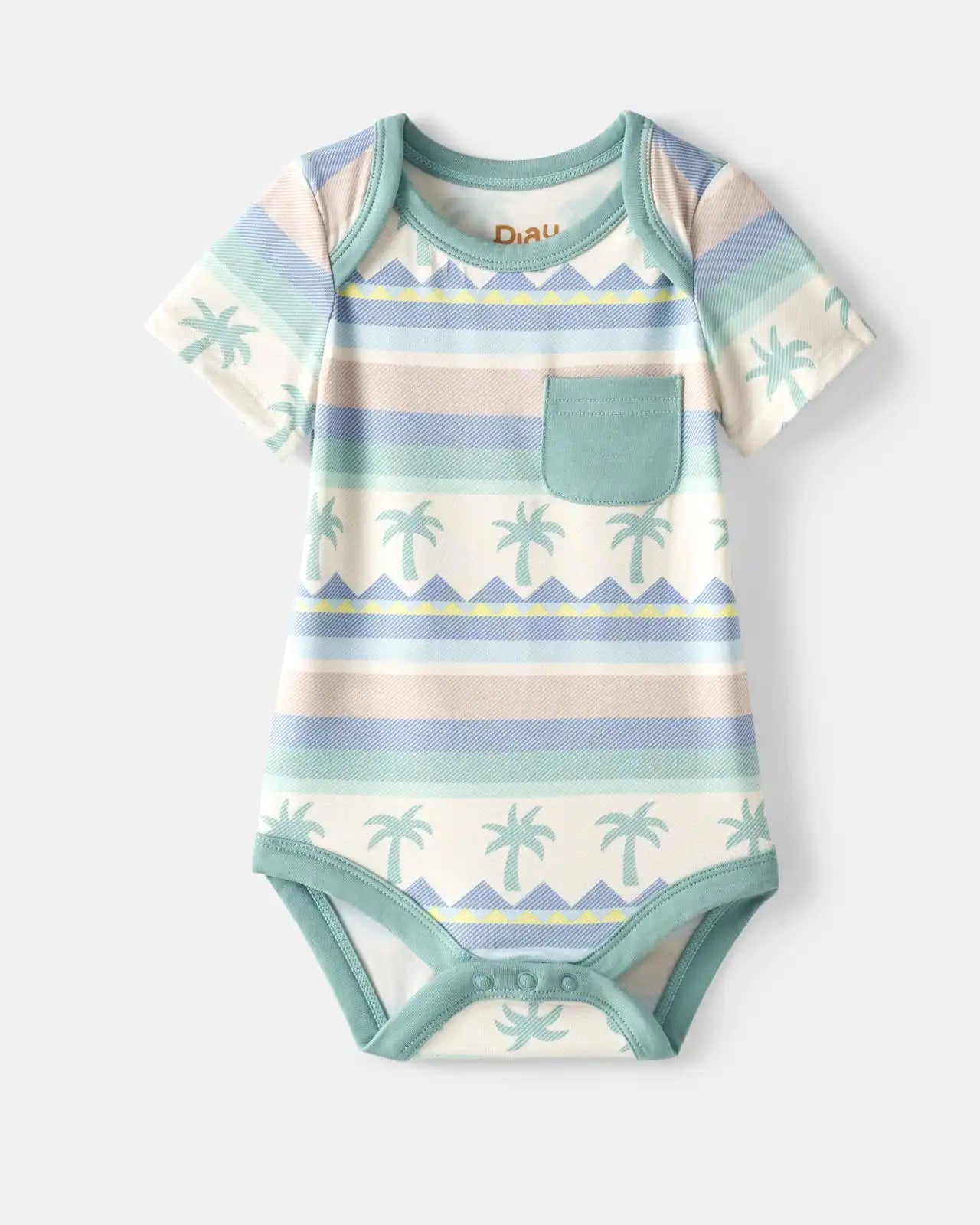 Swell Stripes Pocket Bodysuit