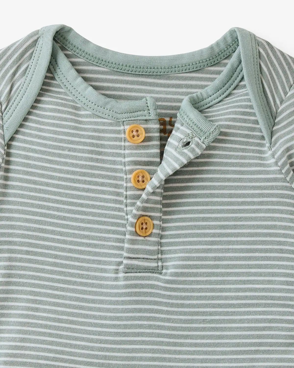 Willow Stripe Henley Bodysuit