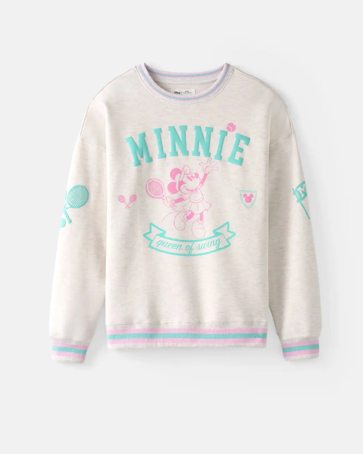 Disney Minnie Mouse Queen of Swing Women's Crewneck Sweatshirt