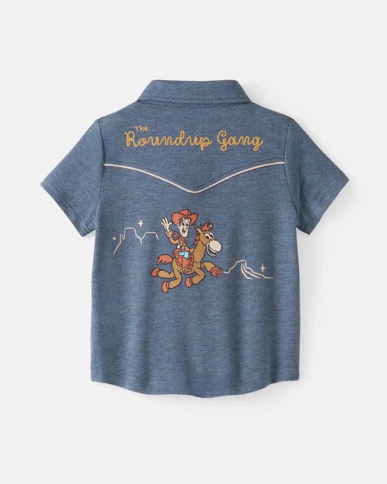 Disney & Pixar The Roundup Gang Button Down Polo