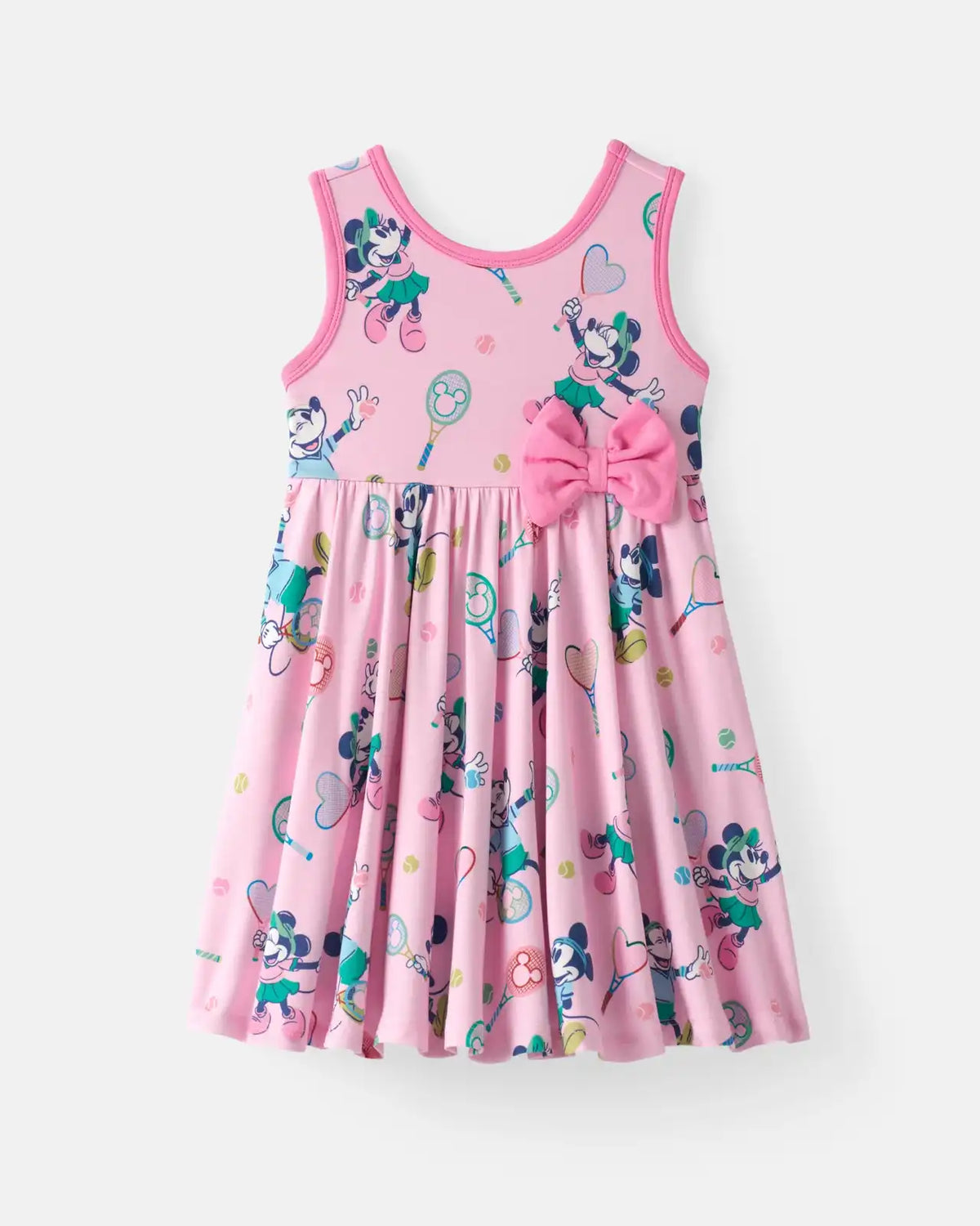 Disney Mickey Mouse & Minnie Mouse Match Twirl Dress