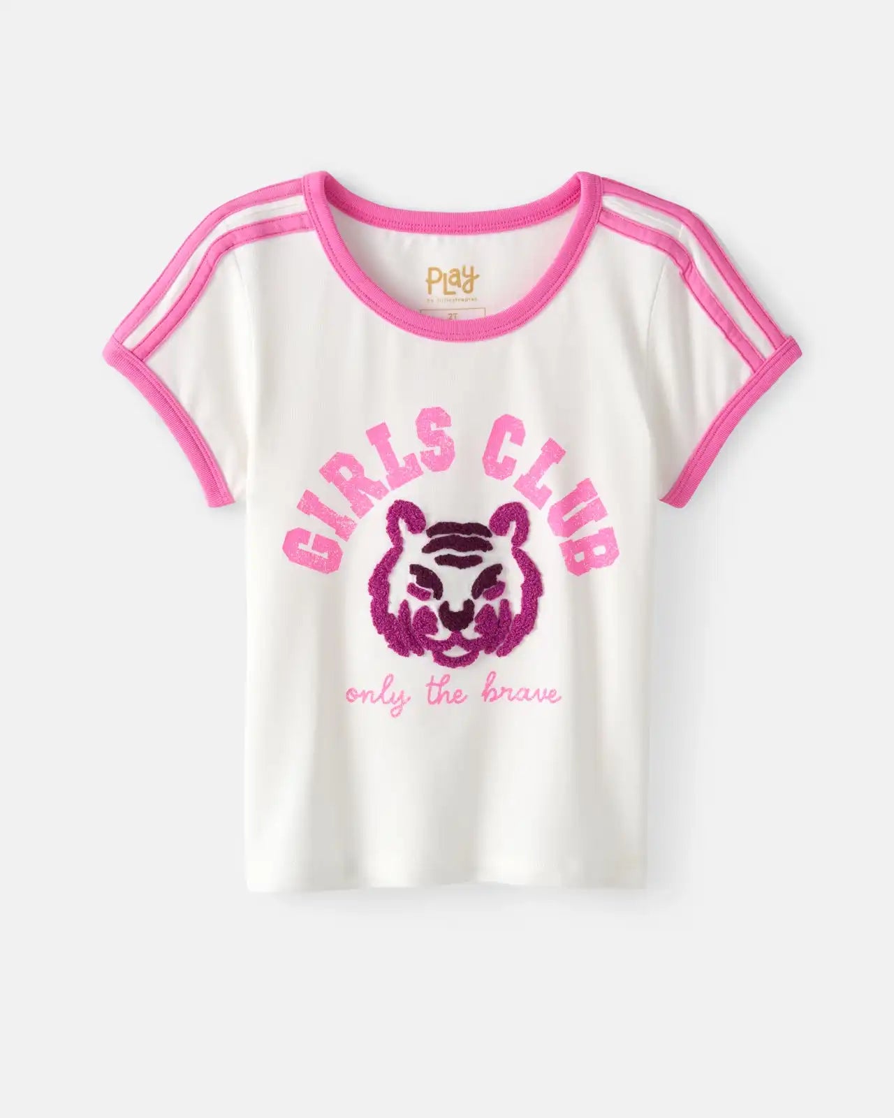 Brave Tiger Scoop Neck Tee