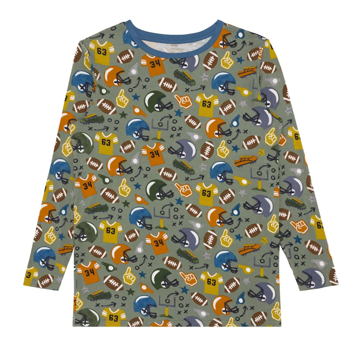 Touchdown Time Men's Pajama Top