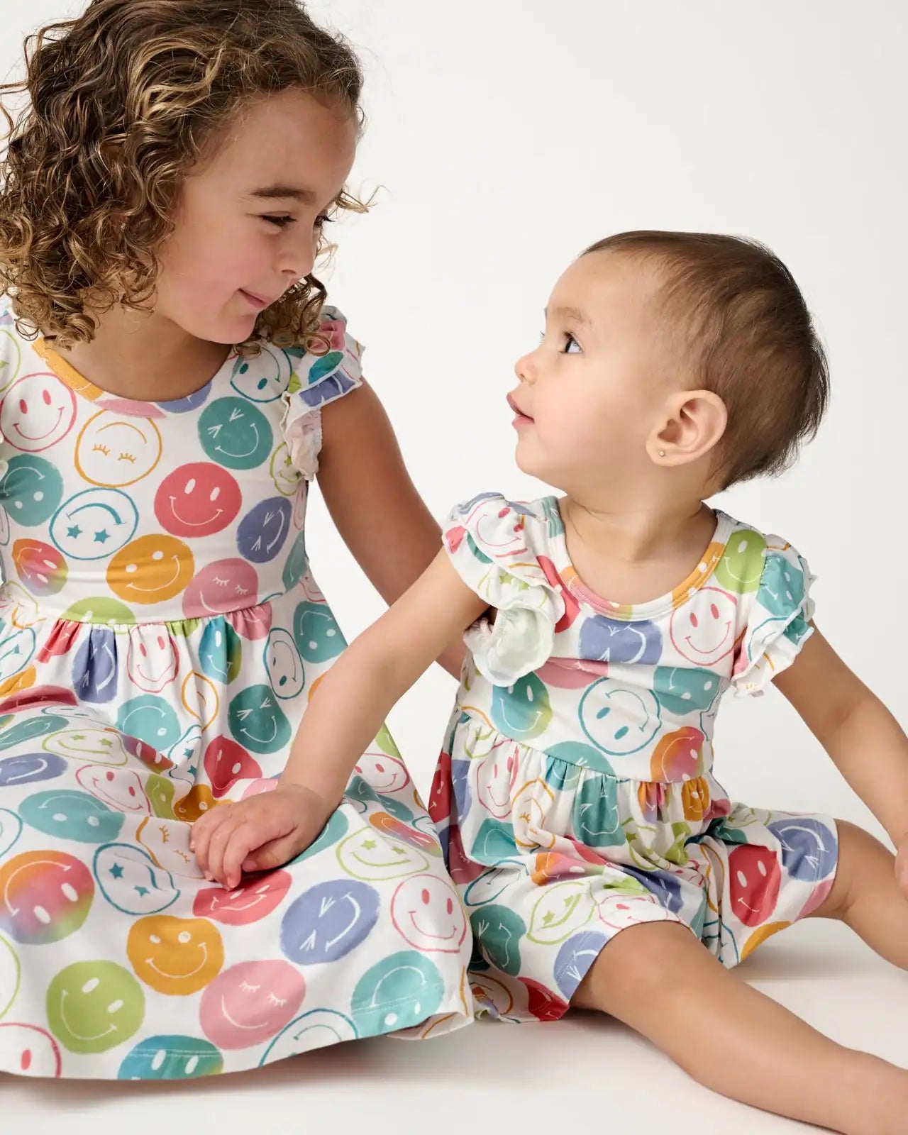 Positive Vibes Flutter Twirl Dress