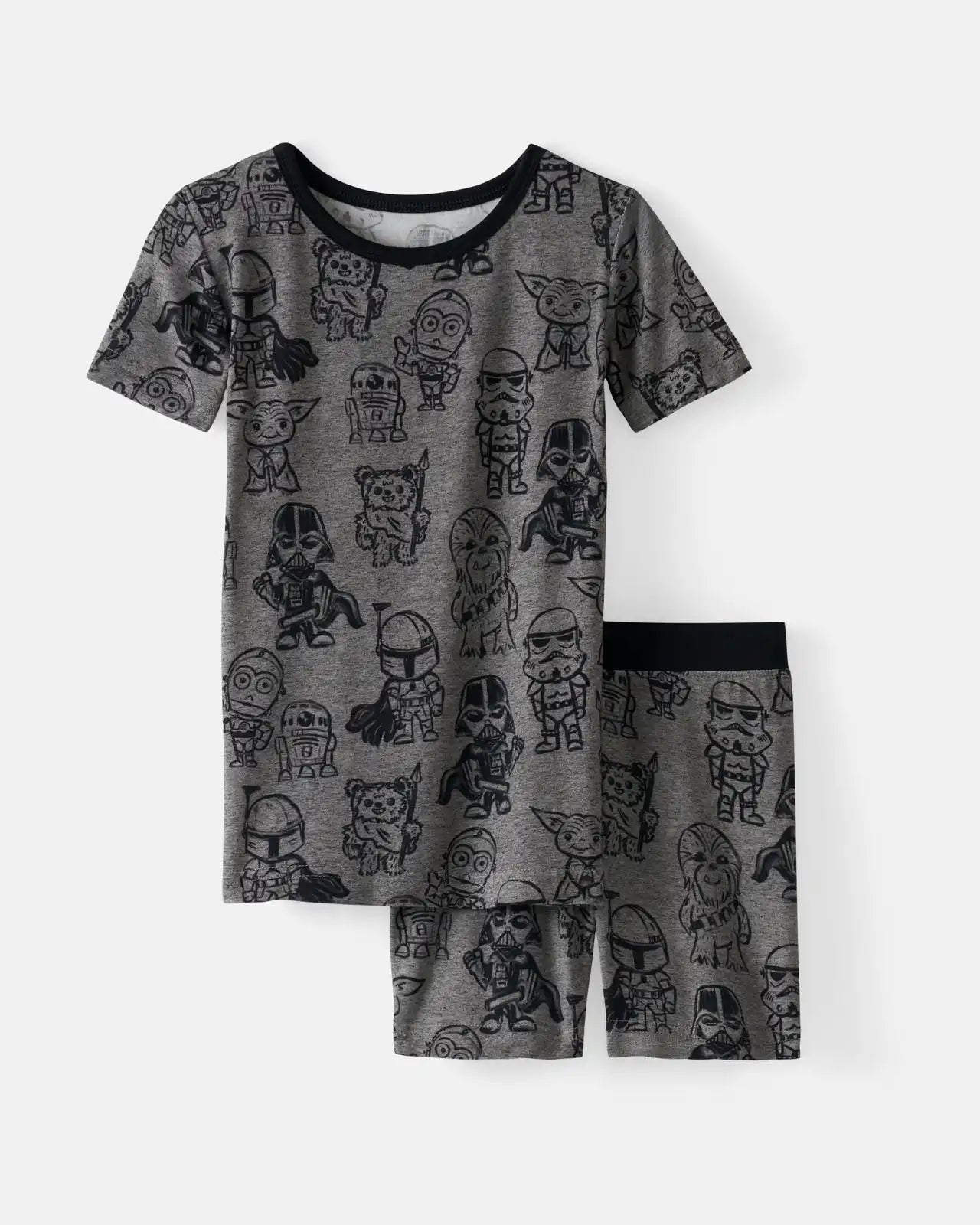Star Wars Far, Far Away Friends Two-Piece Short Sleeve & Shorts Pajama Set