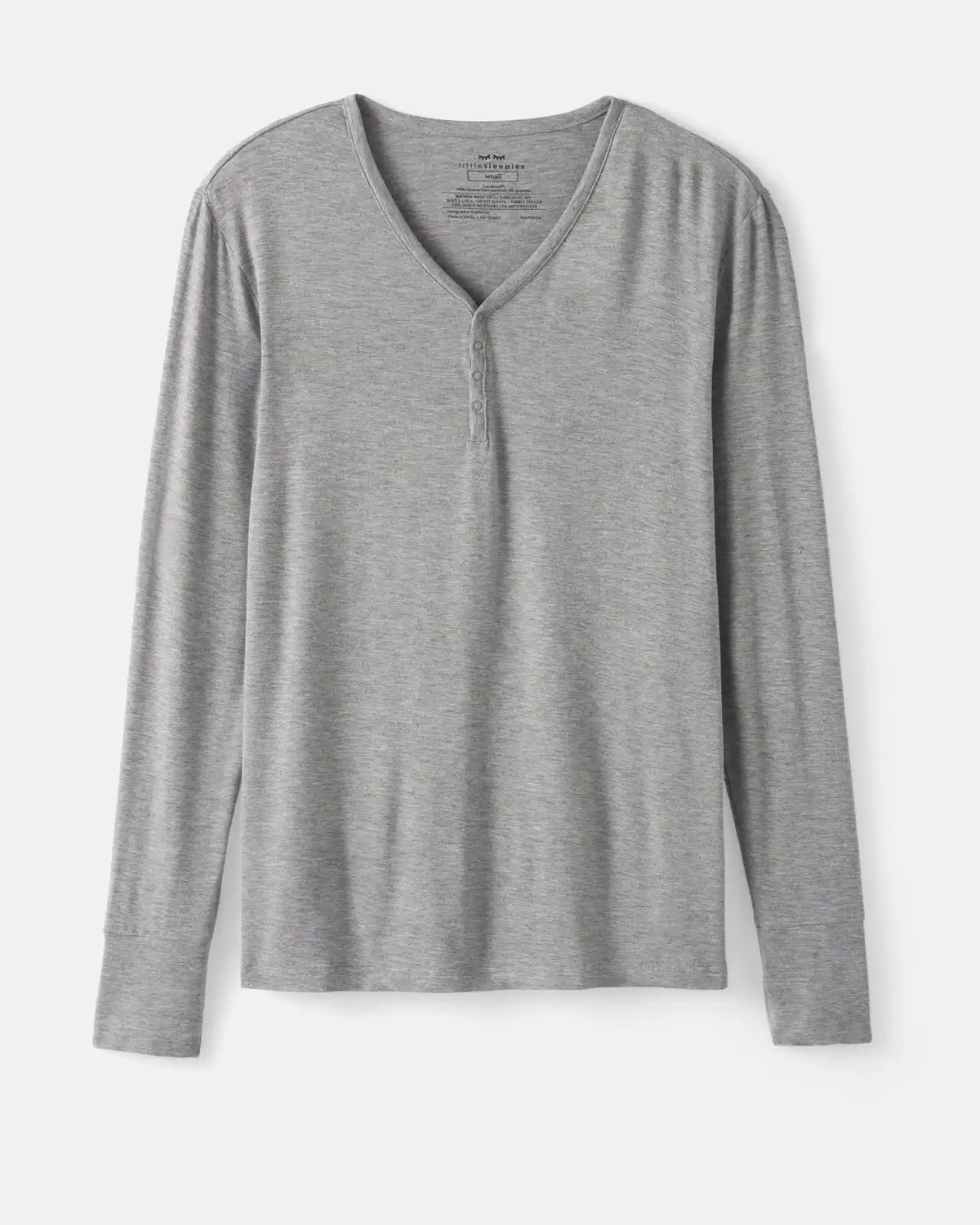 Heather Gray Women's Pajama Top