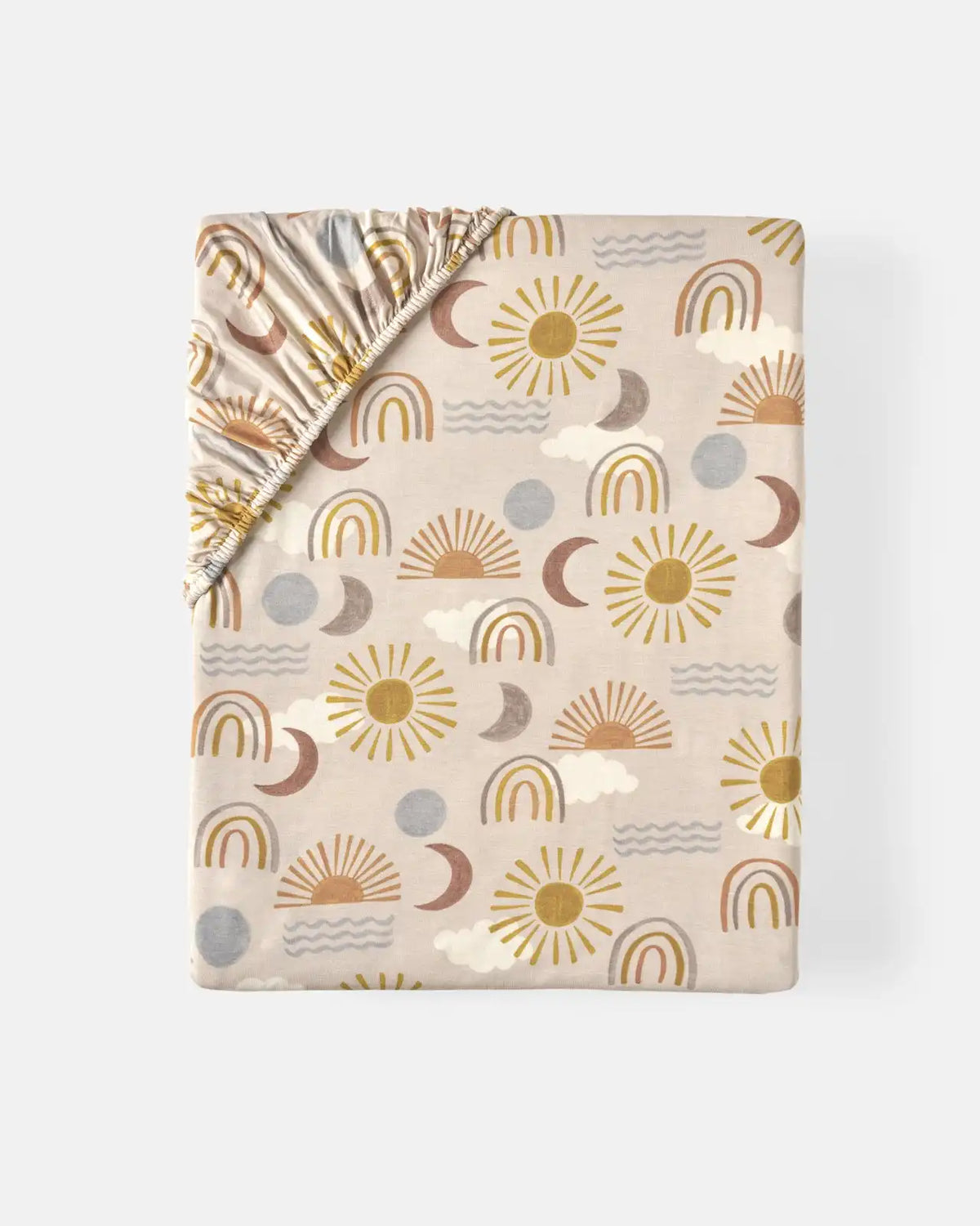 Desert Sunrise Fitted Crib Sheet