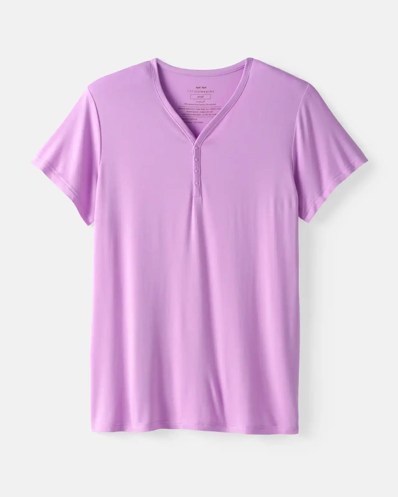 Soft Wisteria Women's Short Sleeve Pajama Top