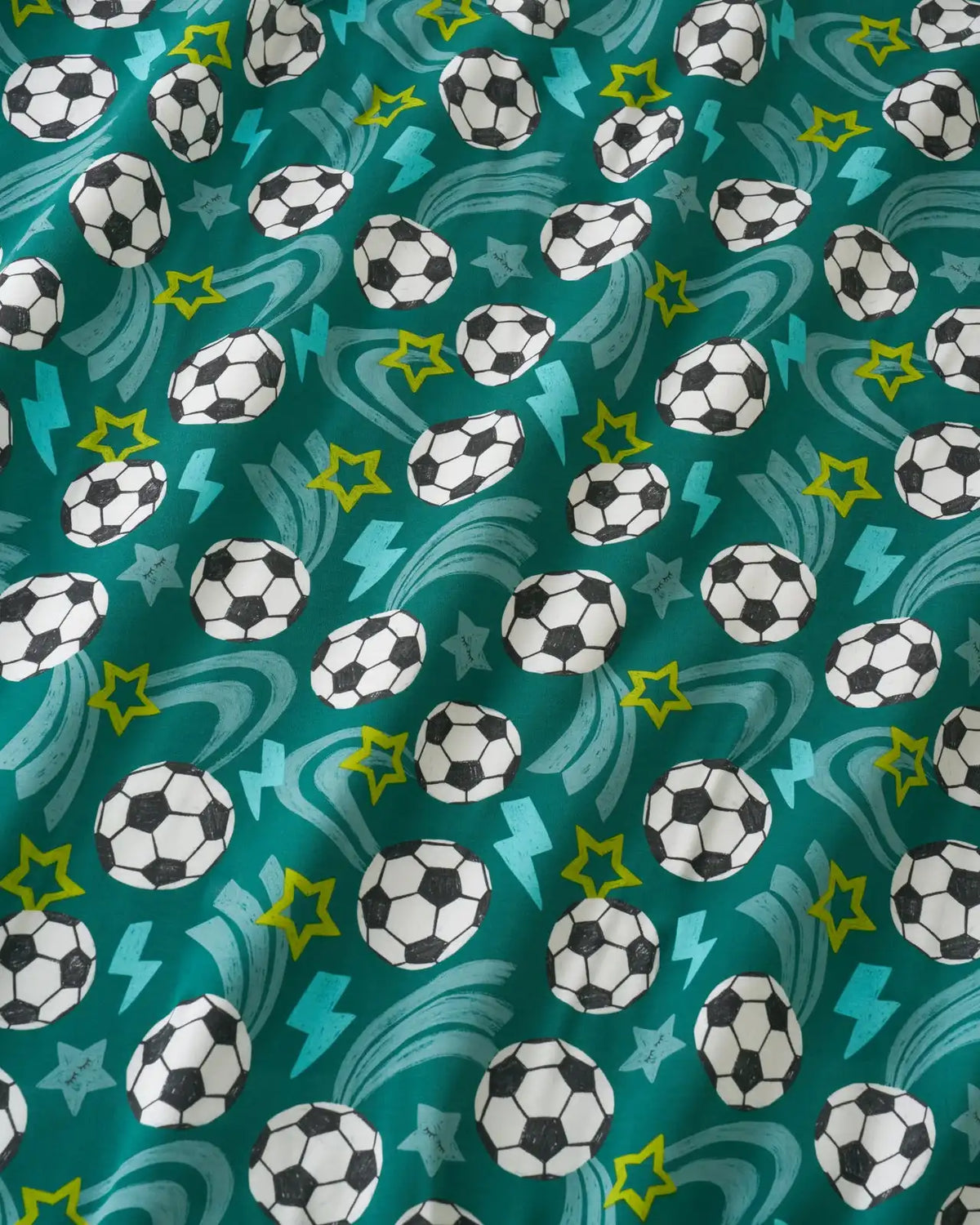 Soccer Stars Twin Sheet Set