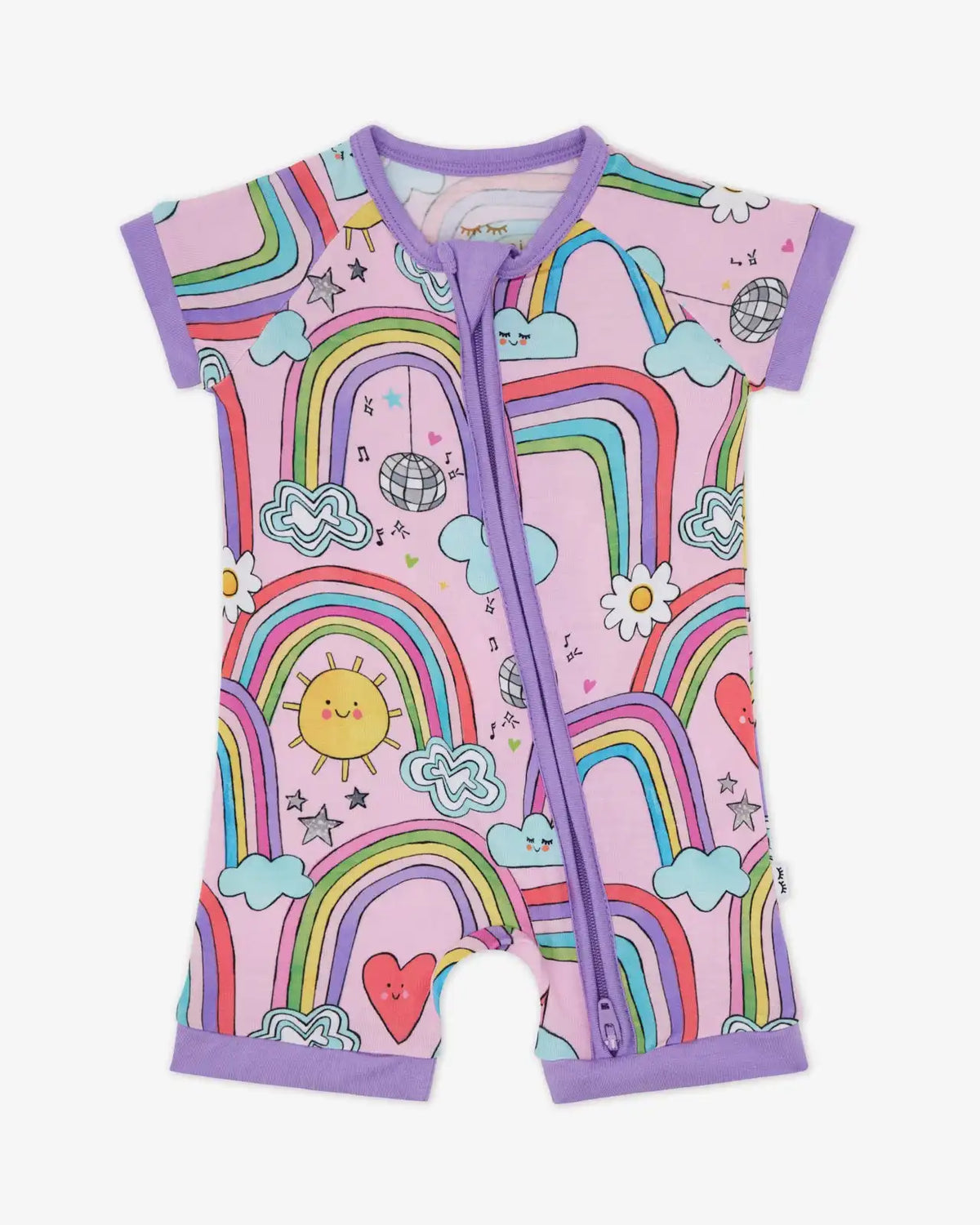 Disco Rainbows Shorty Zippy
