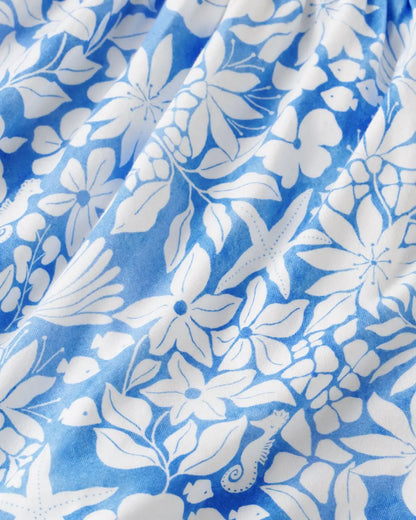 Azure Garden Twin Sheet Set