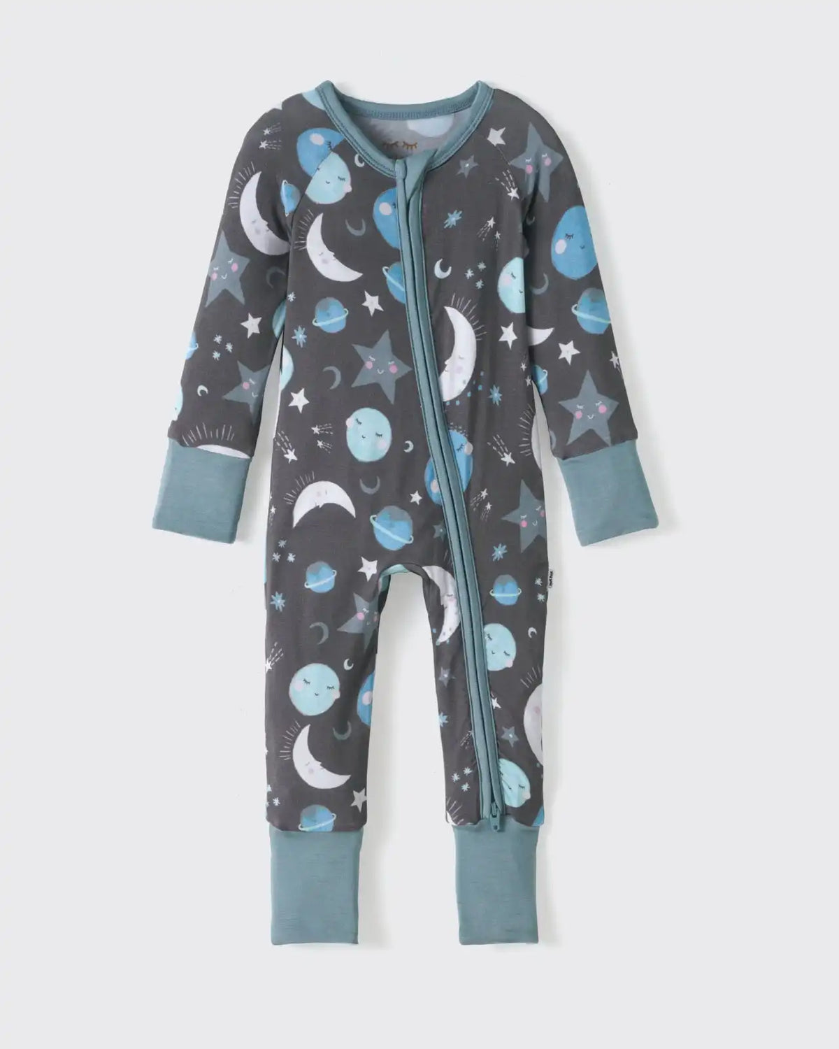 Blue To the Moon & Back Zippy