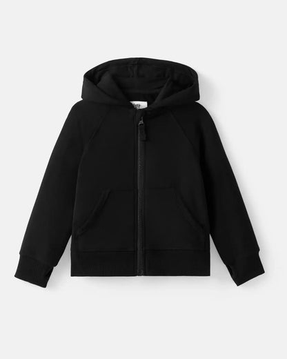 Black Zip Hoodie
