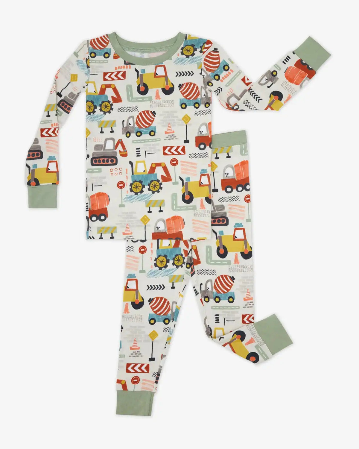 Mini Builders Two-Piece Pajama Set