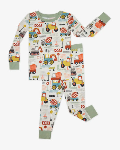 Mini Builders Two-Piece Pajama Set