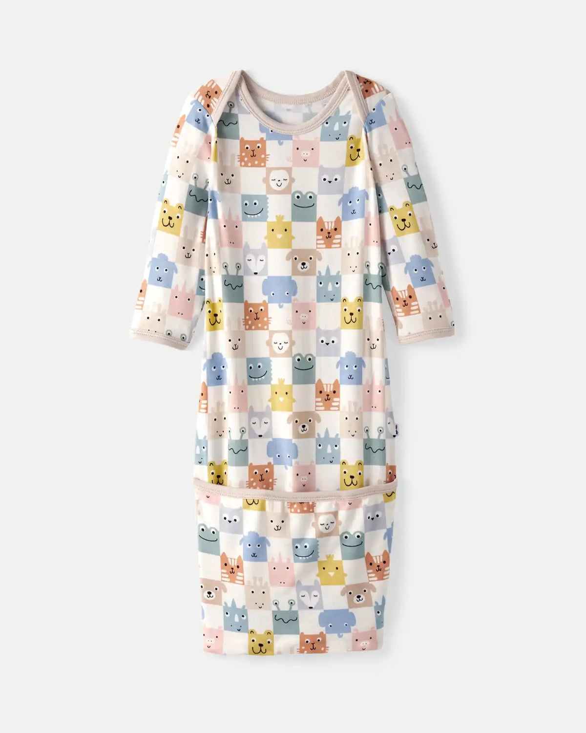 Check Mates Infant Gown