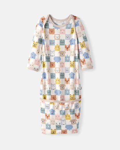 Check Mates Infant Gown