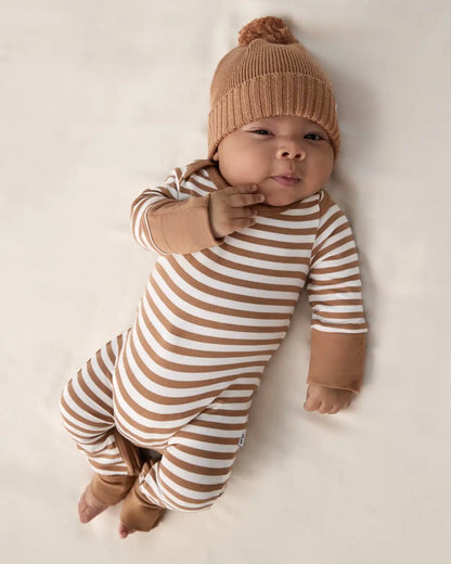Chestnut Brown Sweater Beanie Hat