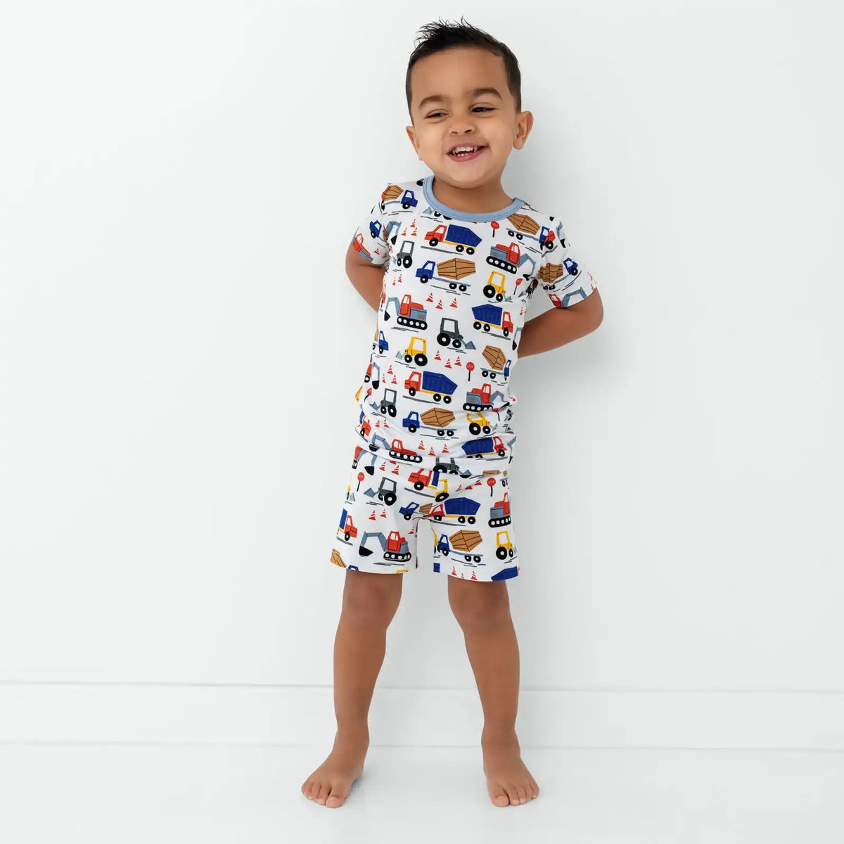 Two-Piece Short Sleeve & Shorts Pajama Set Bundle