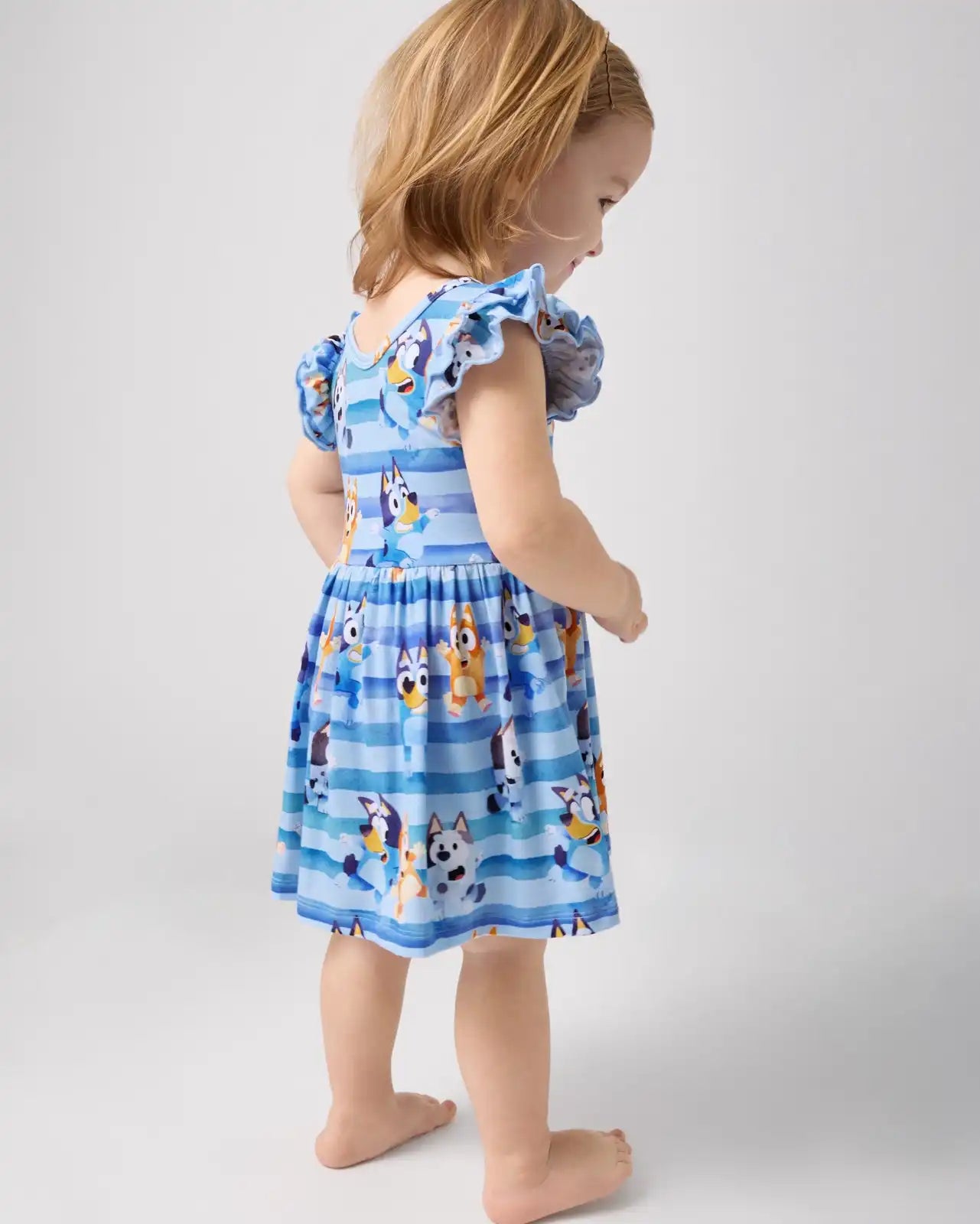 Bluey Dance All Day Flutter Skater Dress with Bodysuit