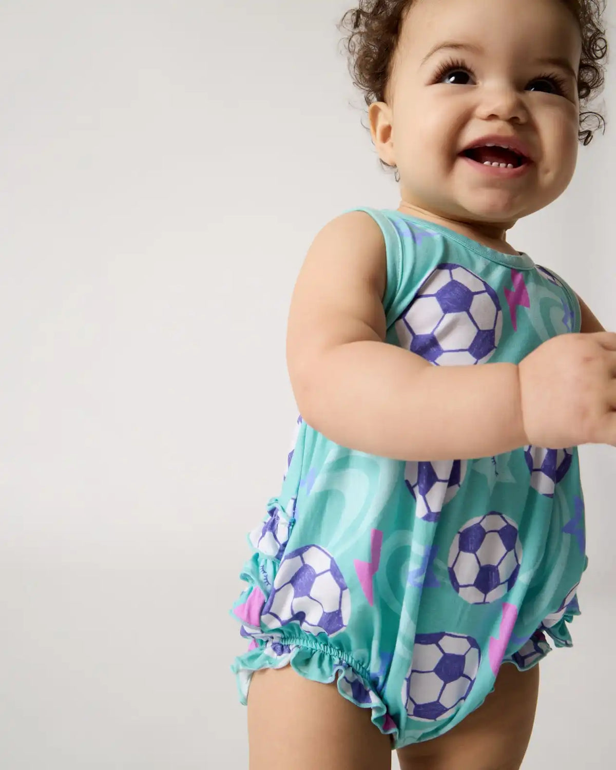 Aqua Soccer Stars Bubble Romper