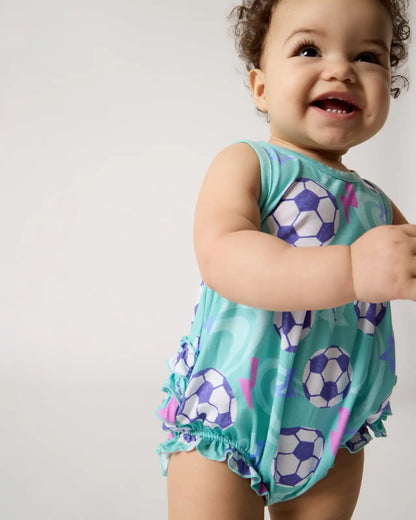 Aqua Soccer Stars Bubble Romper