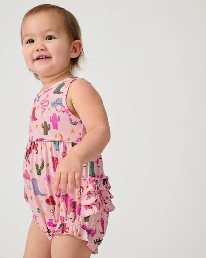 Pink Rancher Roundup Bubble Romper