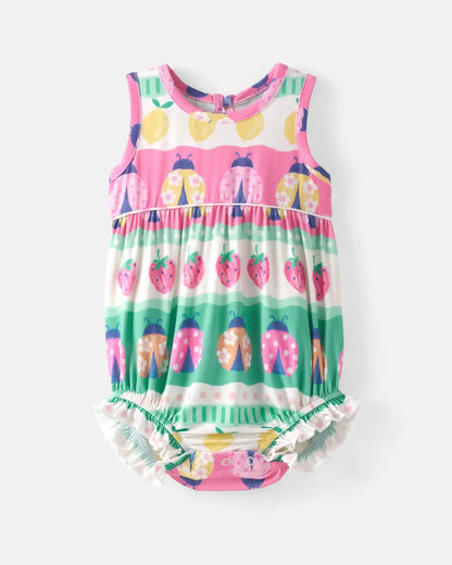 Ladybug Lane Bubble Romper