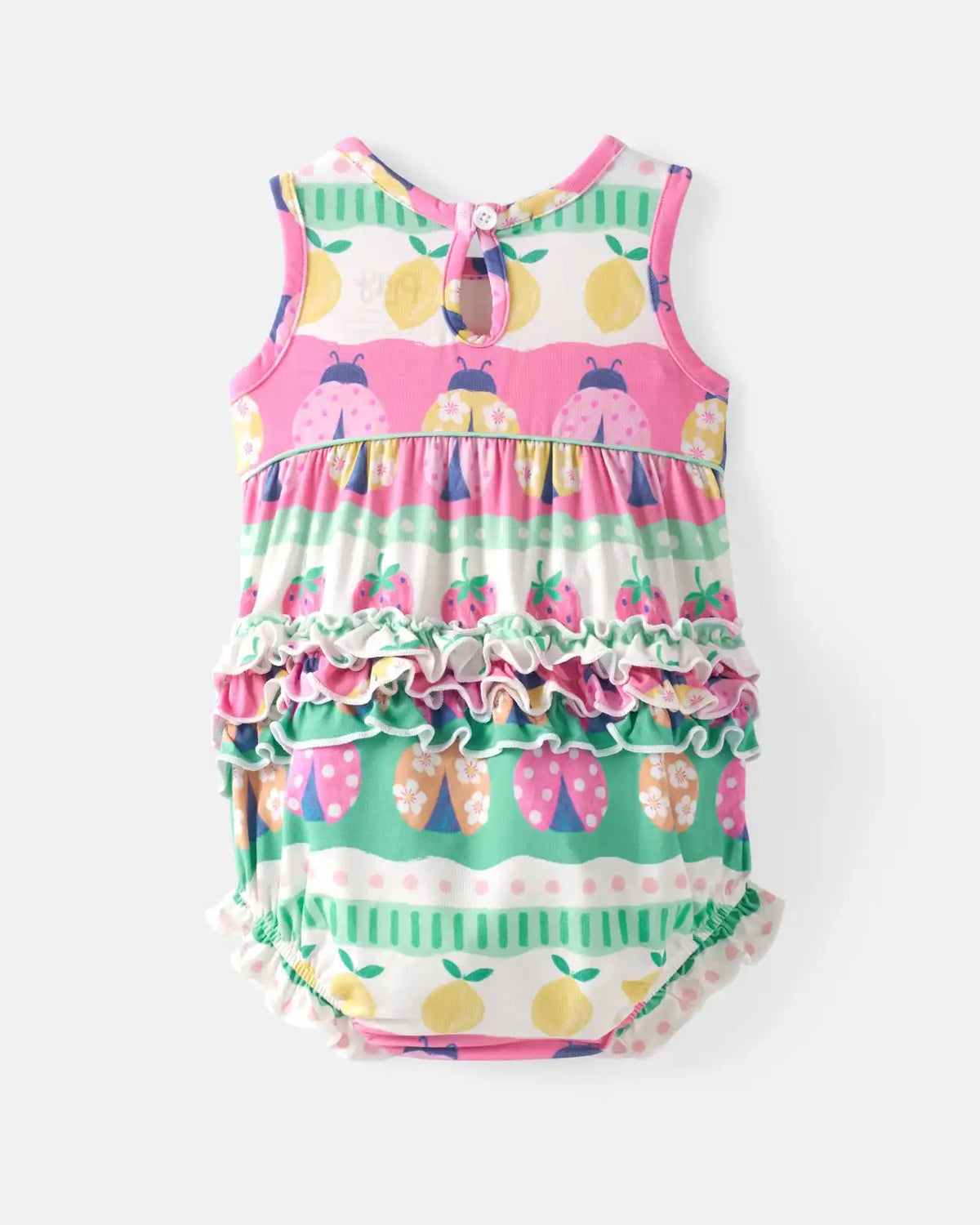 Ladybug Lane Bubble Romper