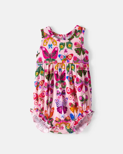 Flutter Garden Bubble Romper