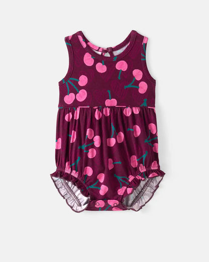 Cherry Charm Bubble Romper