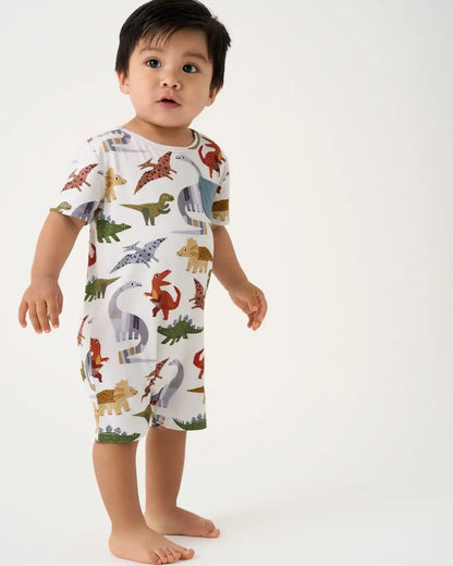 Roar & Explore Pocket Shorty Romper