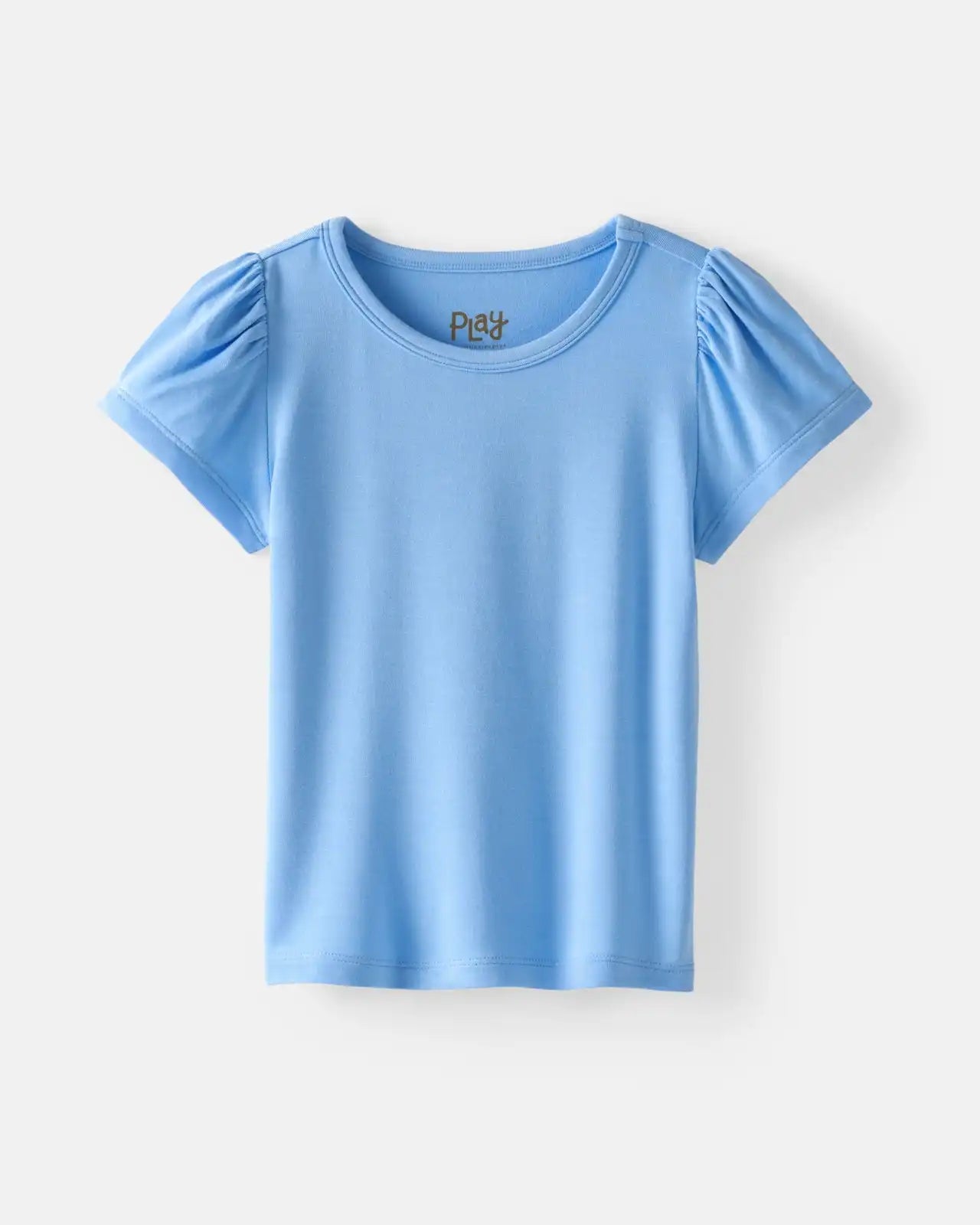 Blue Breeze Puff Sleeve Tee