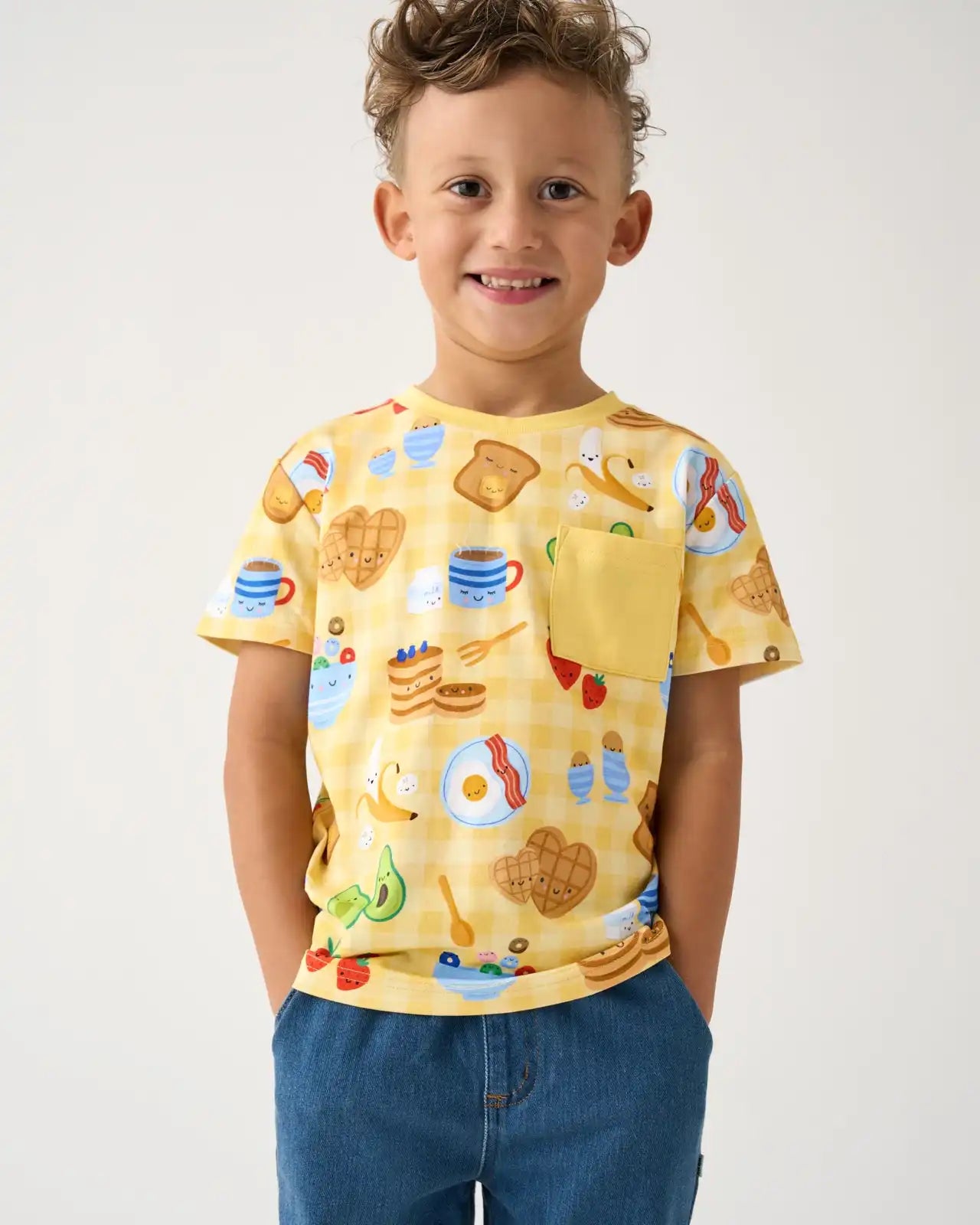 Breakfast Bunch Relaxed Pocket Tee