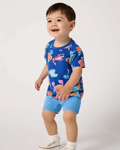Tidepool Party Relaxed Pocket Tee