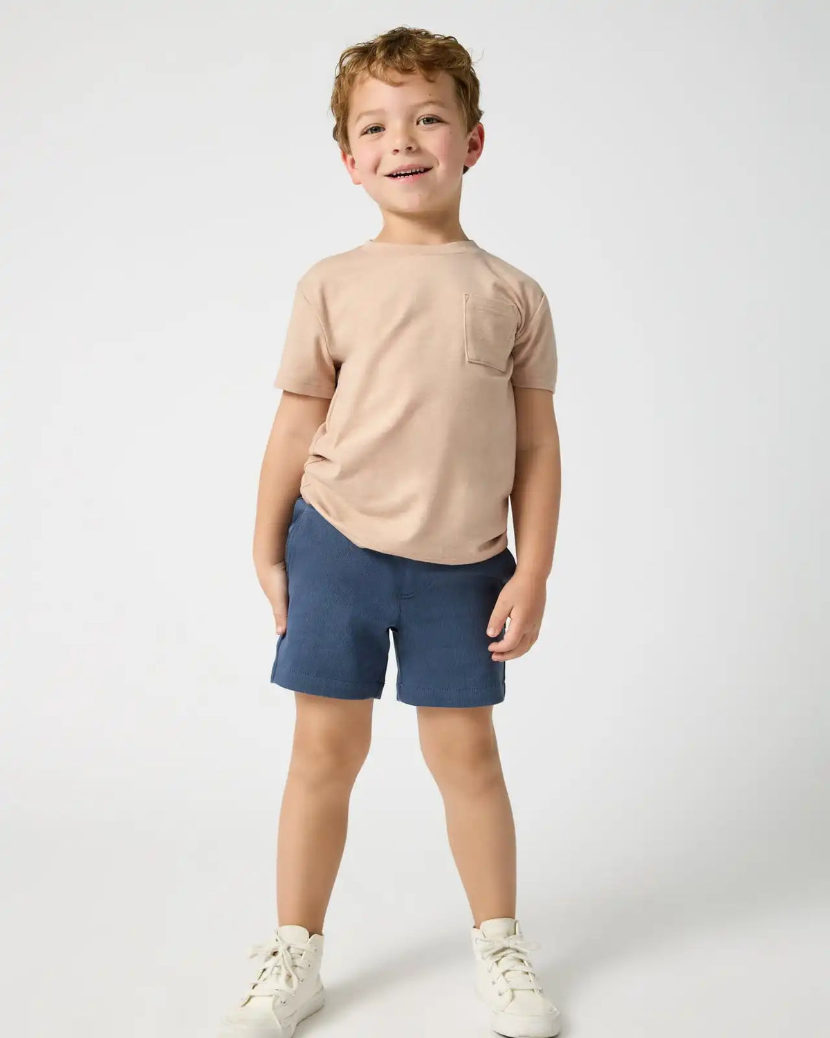 Vintage Navy Chino Shorts