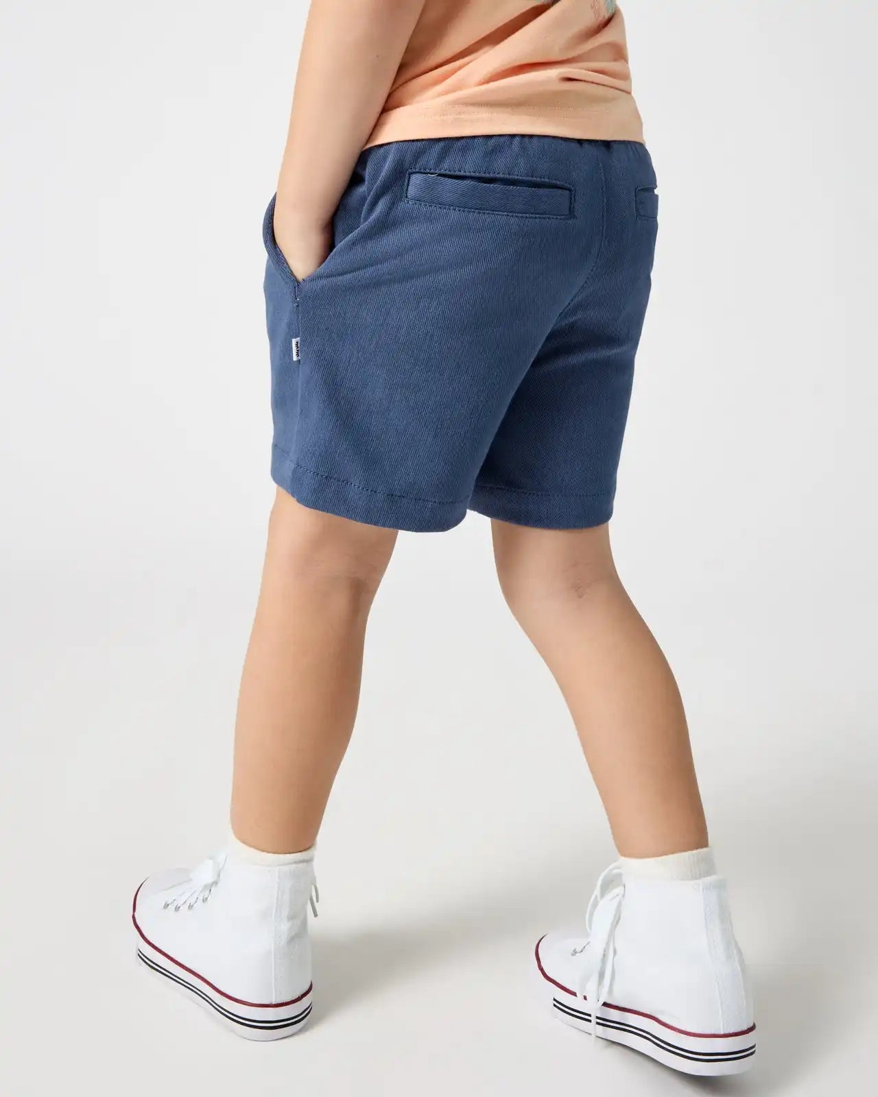 Vintage Navy Chino Shorts