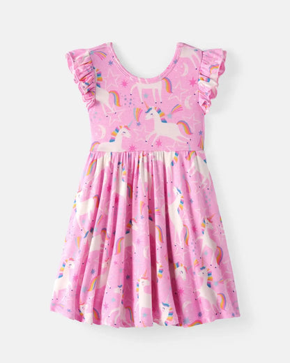 Unicorn Dance Flutter Twirl Dress
