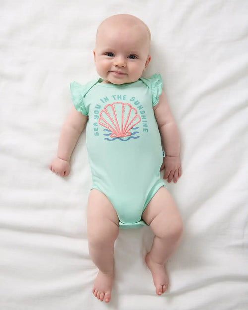 Sparkling Seas Flutter Bodysuit