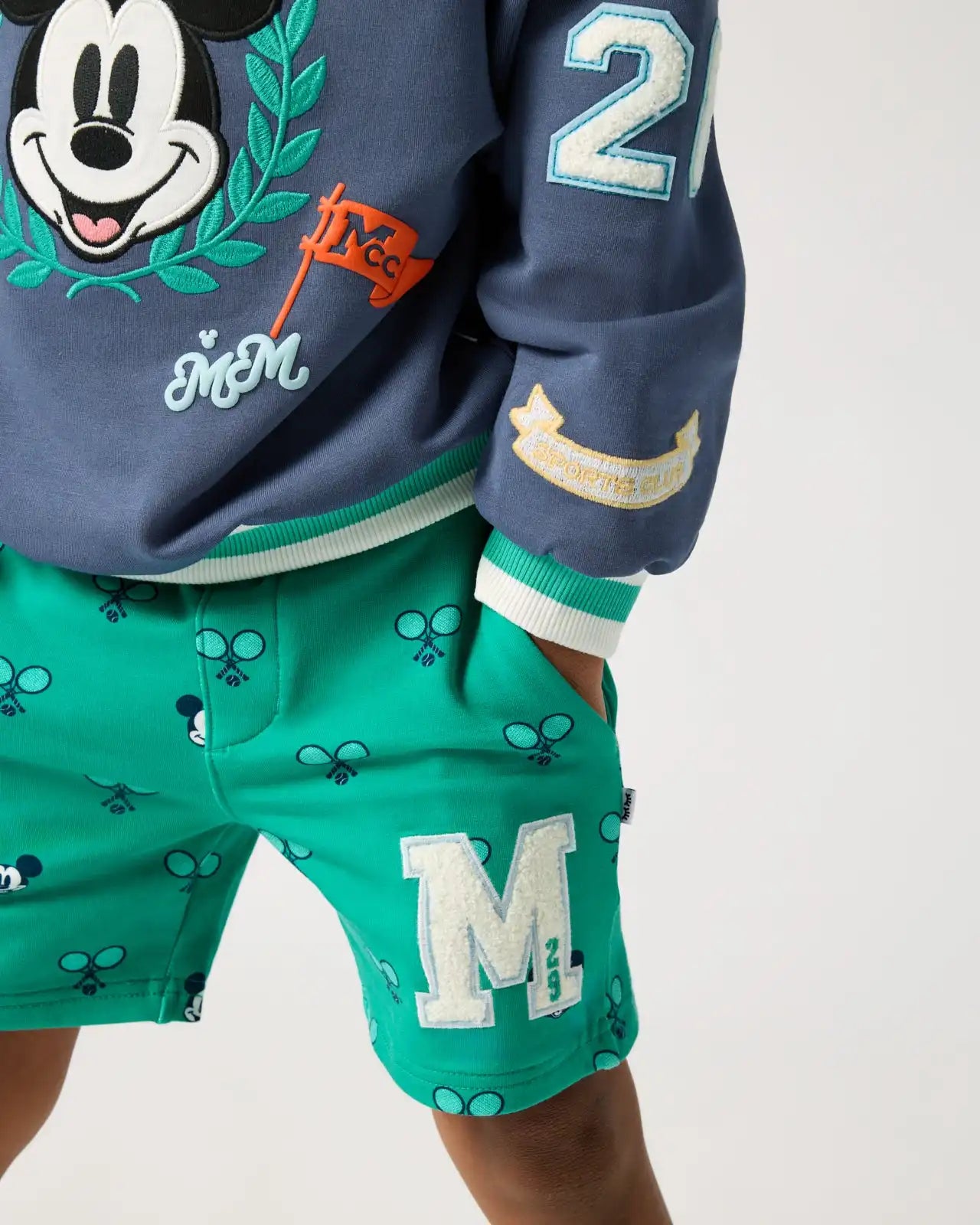 Disney Mickey Mouse Racket Rally Drawstring Shorts