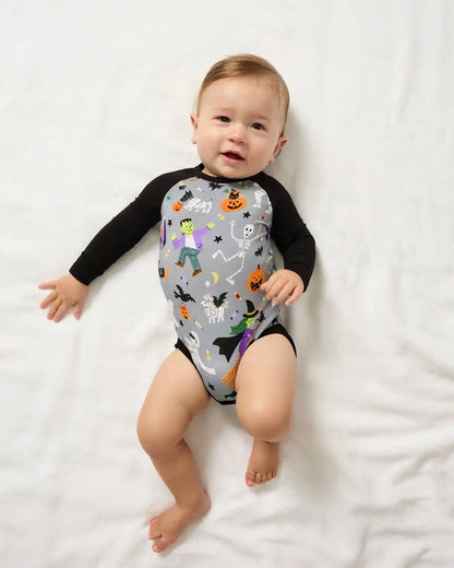 Dracula's Disco Raglan Bodysuit