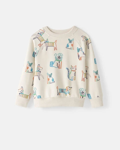 Whiskers & Wags Crewneck Sweatshirt