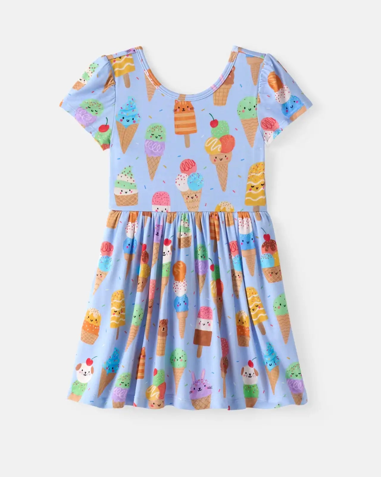 Scoop Squad Skater Dress