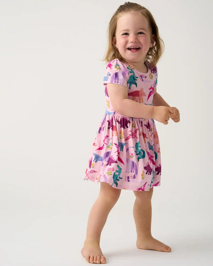 Roar & Explore Skater Dress with Bodysuit