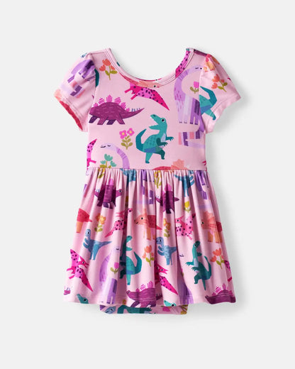 Roar & Explore Skater Dress with Bodysuit