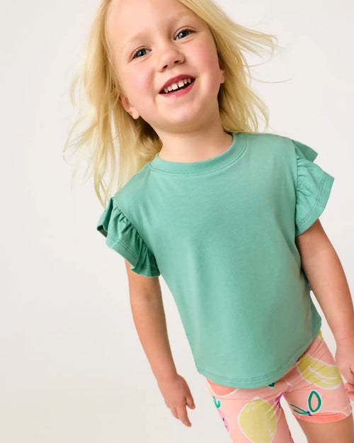 Cool Jade Flutter Tee