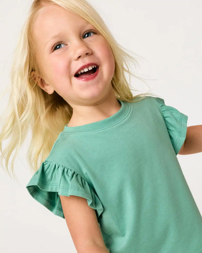Cool Jade Flutter Tee